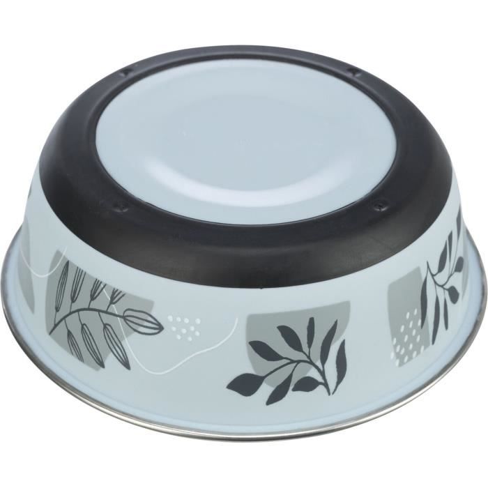 Gamelle Pour Chien En Acier Inox/palstique/caoutchouc Trixie (x4)