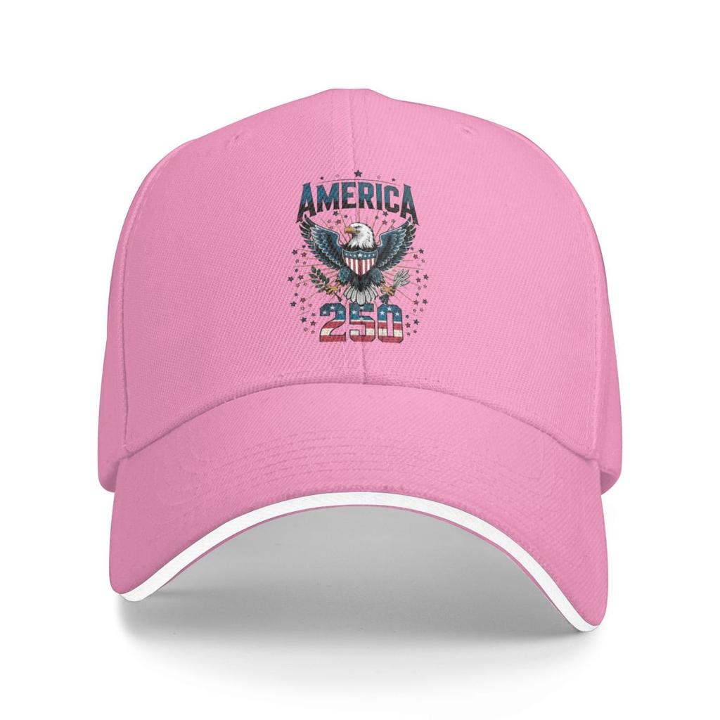 Baseball Caps American 250 Anniversary USA Fans Gifts Customized Unisex Women Casual Summer Hats