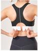Autumn-Winter Colorblock Sports Bra: High-Intensity Support for Running & Yoga