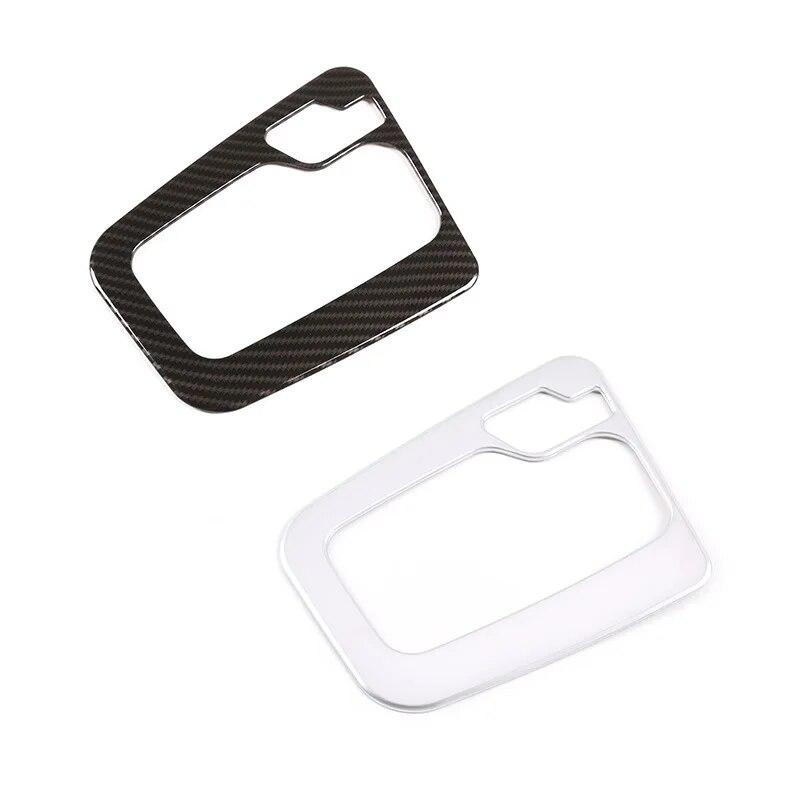 Car Gear Shift Box Display Panel Cover Shift Lever Frame Sticker For BMW 3 Series E46 1998-2004 Auto Interior Accessories