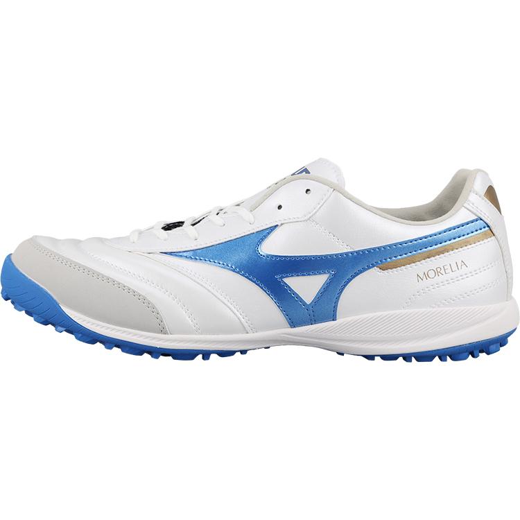 

Mizuno Удобные Стильные Амортизирующие Футбольные Бутсы Унисекс Футбольные Бутсы Белые Синие Q1GB241325 39