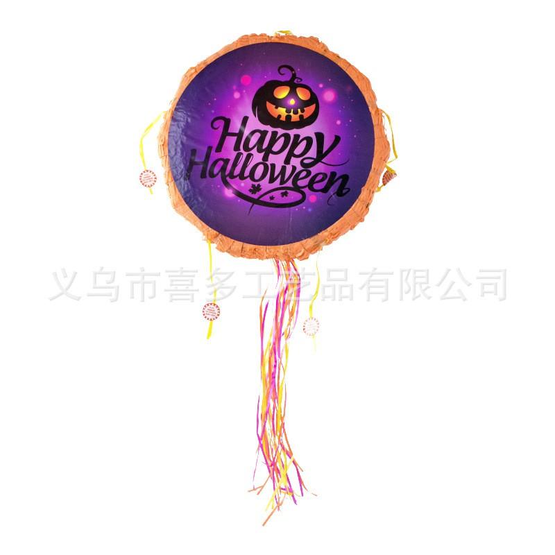Halloween Party Decorations Paper Piata Kids Games Pumpkins Foldable Hanging Decoration