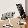 Full Metal Foldable Rotating Phone Holder, Suitable for Desktop Live Streaming, Not Suitable for Car Use -360 Degree Rotation, Adjustable