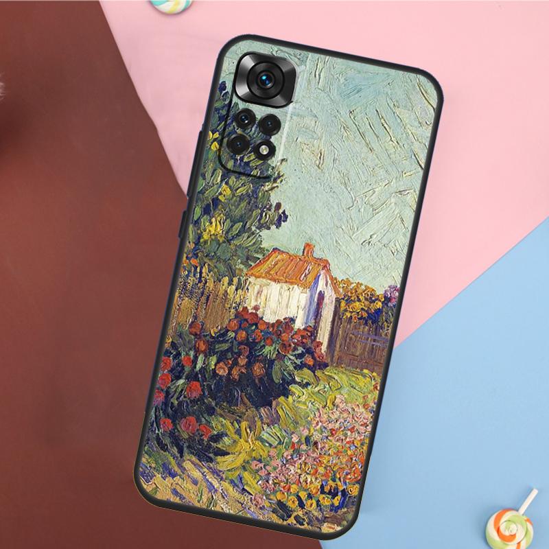 Van Gogh Oil Painting Cover For Xiaomi Redmi Note 14 13 12 9 10 11 Pro 9S 10S 11S 12S Redmi 14C 10C 12C 13C Case