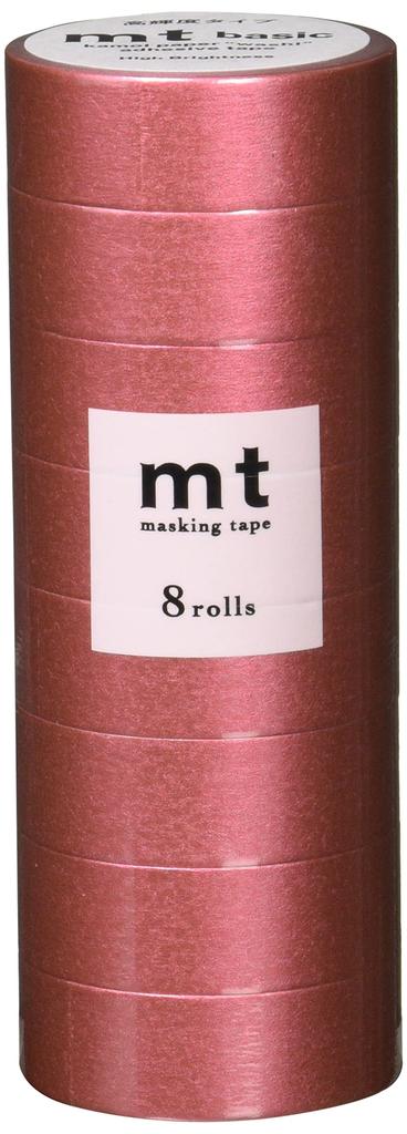 Kamoi Kakoshi mt Masking 8 15mm Wide x 7m 536mm High Brightness MT08P536 Tape, Pack, Long, Red,