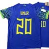 Retro Classic Football Jersey Short Sleeve Loose Sports Top Unisex Women