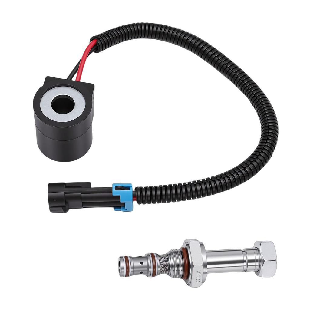 Solenoid Valve Coil and Hydraulic Spool Valve Stem   Kit Replacement for 653 751 753 763 773 863 864 873 883 963 Skid Steer Loader 6667687