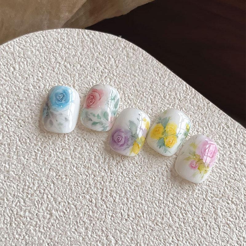 Sandalwood Nail Glue Phototherapy Brush Uv Gel Painting Pen Nail Art Liner Drawing Brush Professional Manicure Brush Tool Salon