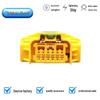 15-Pin Yellow Small Current Automotive Connector 4H0972208F