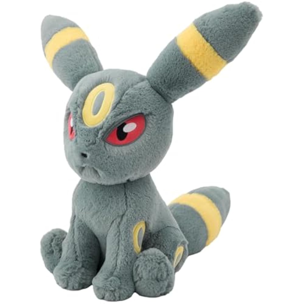 Pokemon Center Original Fluffy Hug Plush Toy Blackie
