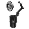 360 Degree Rotation Magnetic Cell Phone Stand Car Cup Holder Expander with Phone Mount Drink Cup Holder Adapter Phone Stand