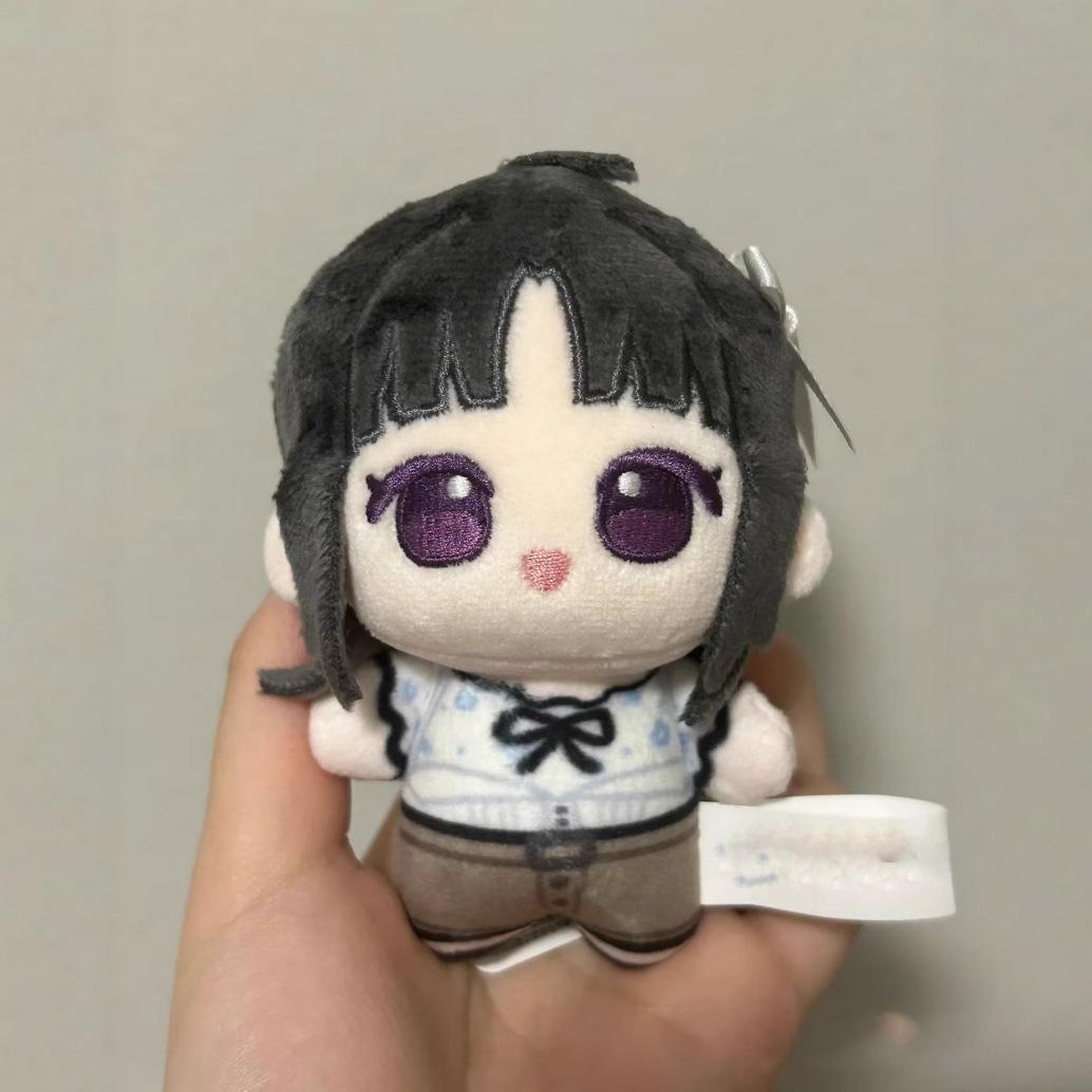 Meisjesband Cry Momoka Kawaragi 10cm Pluche Zacht Gevuld Katoenen Pop Anime Figuur Verzamelaarscadeau Voor Fans Sleutelhanger Verjaardagscadeau 10cm