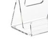 Acrylic Stands For Display Literature Rack Desk Organizer Acrylic Literature Display Stand For Magazines Booklets Pamphlet Menus