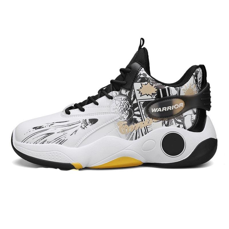 

Autumn new men s basketball shoes high-top shoes youth basketball shoes comfortable sports soft sole breathable casual shoes 44