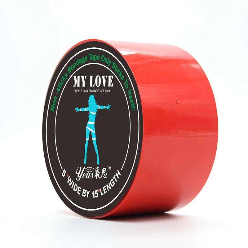 Bondage Tape Soft Inviscid Sex Rope Restraints Slave Adult Game SM Toys Chastity Belt Sex Flirting Toy for Couples Siswet