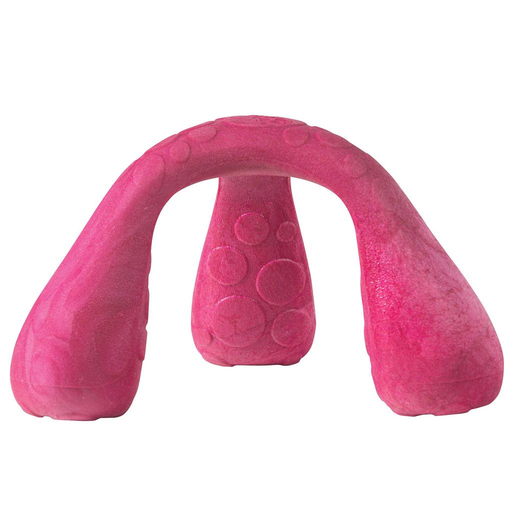 West Paw Zogoflex Air Wox Dog Currant Toy, (Dark Pink)
