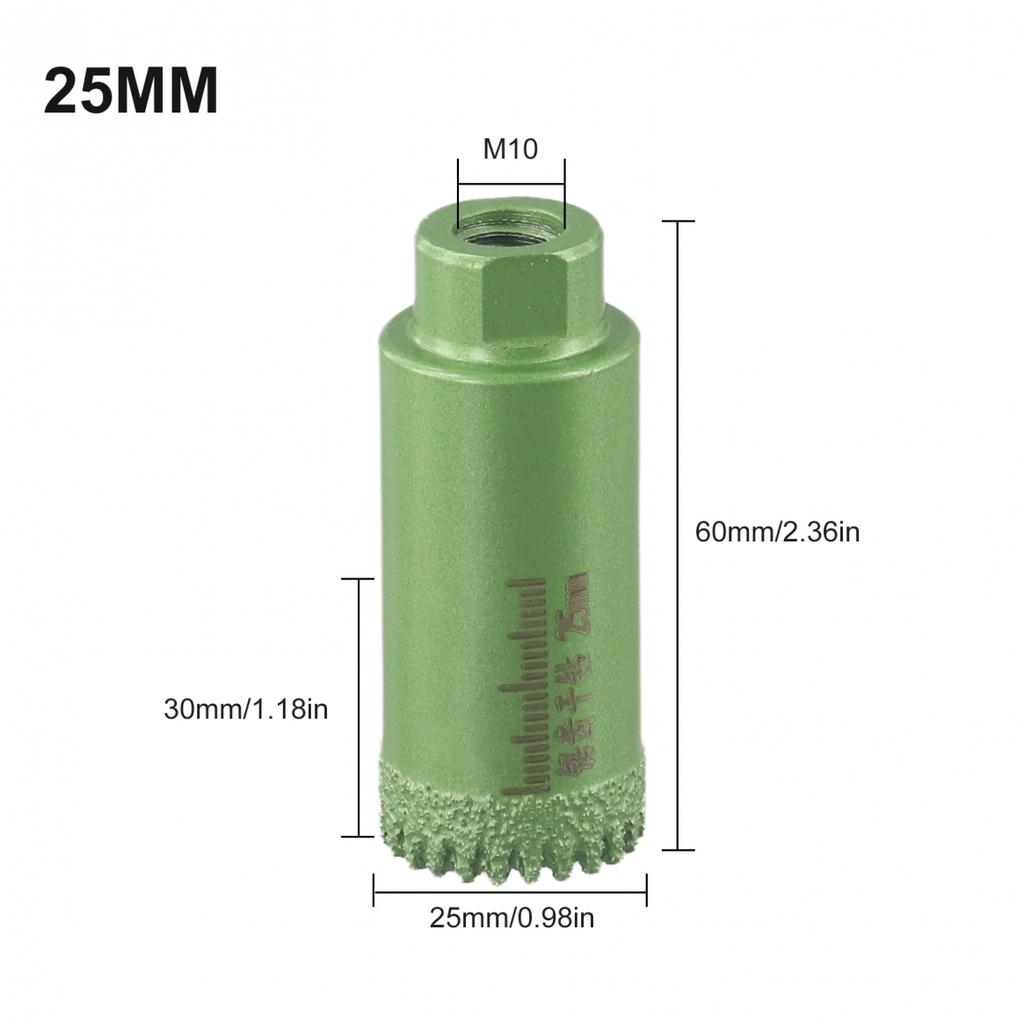 Serrated 20mm M10 Drill Bit Perfect for Quick Dry Holes in For Marble