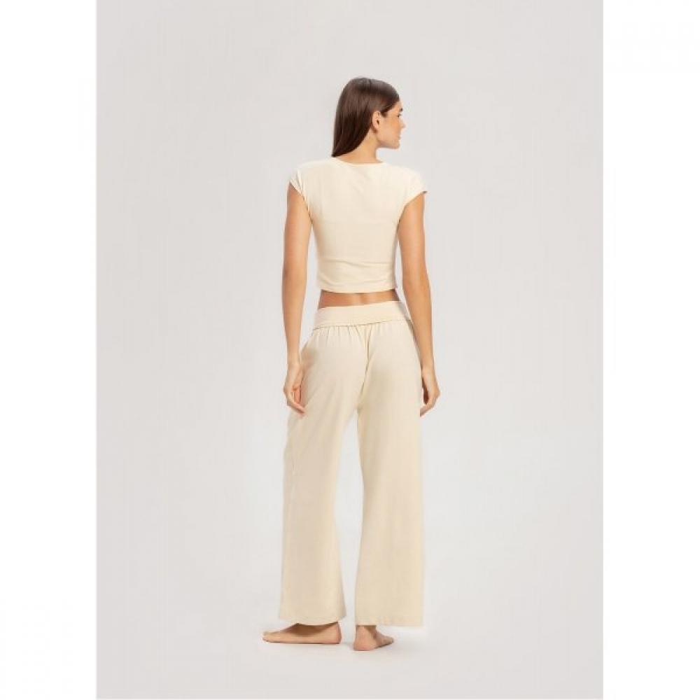 Fortune Straight Pants Bone White  B61002apl34 V08 