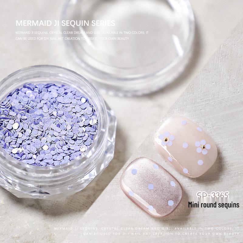 

Fairy Nail Art Mini Polka Dot Glitter Sequins (1mm)