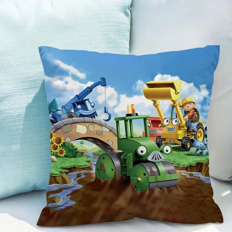 B-Bob der Baumeister Dekorative Kissenhülle x Zierkissen Kissenbezüge Herbstdekoration Raumdekor Kissenbezüge