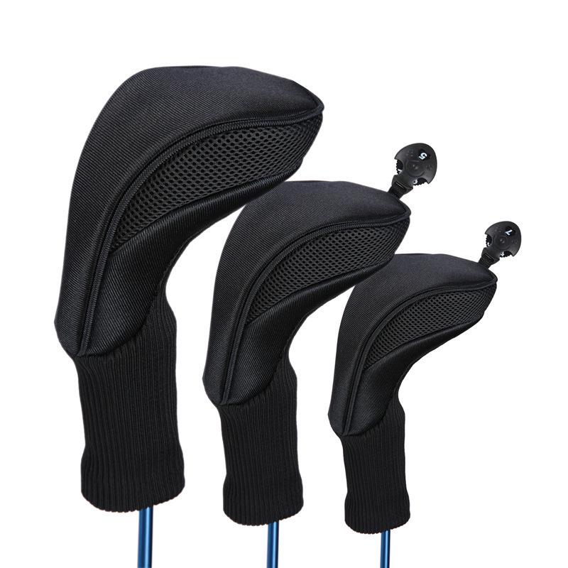 Best-Selling Three-Piece Golf Club Wood Head Cover Set