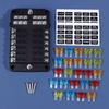6/12 Way Blade Fuse 12-24V Car Boat Fuse Box Holder With Plastic Cover For Power Panel Board Camper Fuse1/2Pcs