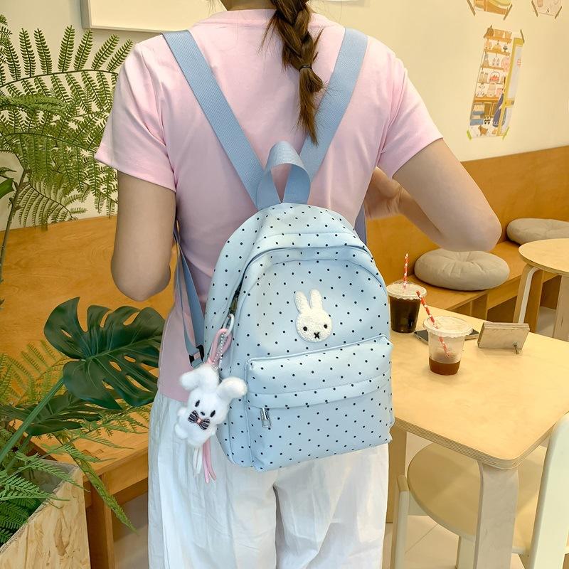 Schoolbag Japanese sweet backpack female cute 1-1 grade Korean version large capacity student schoolbag casual cartoon female backpack