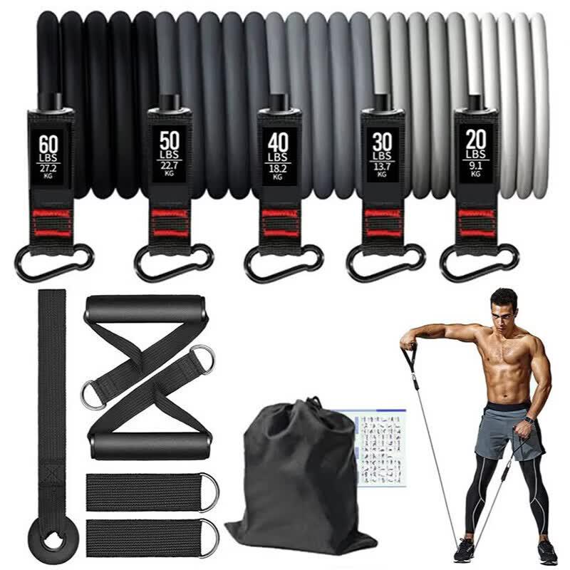 11-Piece Resistance Band Set
