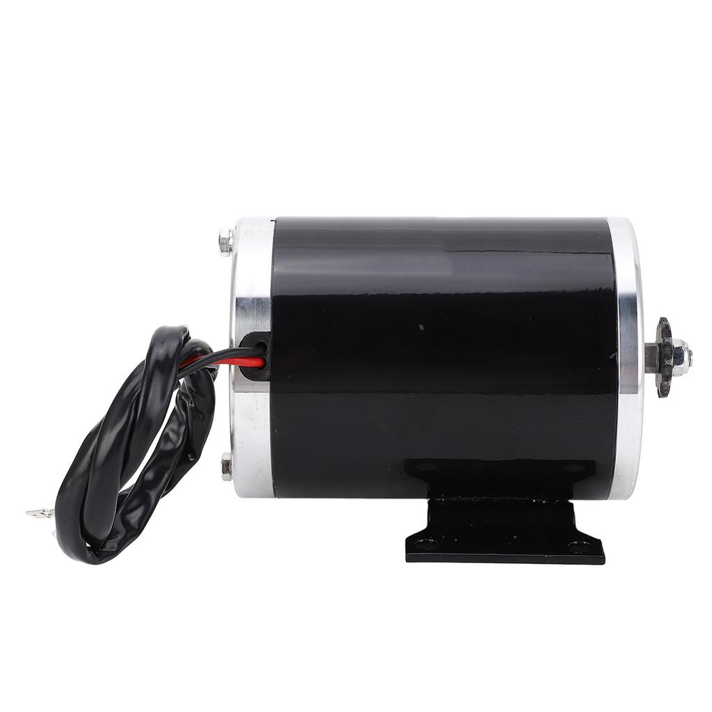 Elektrikli Scooter Bisiklet için Gaz Kolu ile 48V 1000W Yüksek Hızlı Fırçalı Motor 3000rpm Elektrik Motor Kontrol Cihazı Kiti