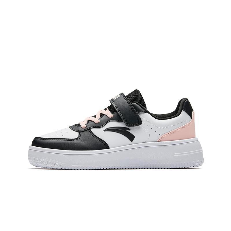 Anta Kids Trendy Fashion Comfortable Versatile Color Block Sports Casual Commuting School Lightweight Shock Absorption Low Top Kids Sneakers A22538088