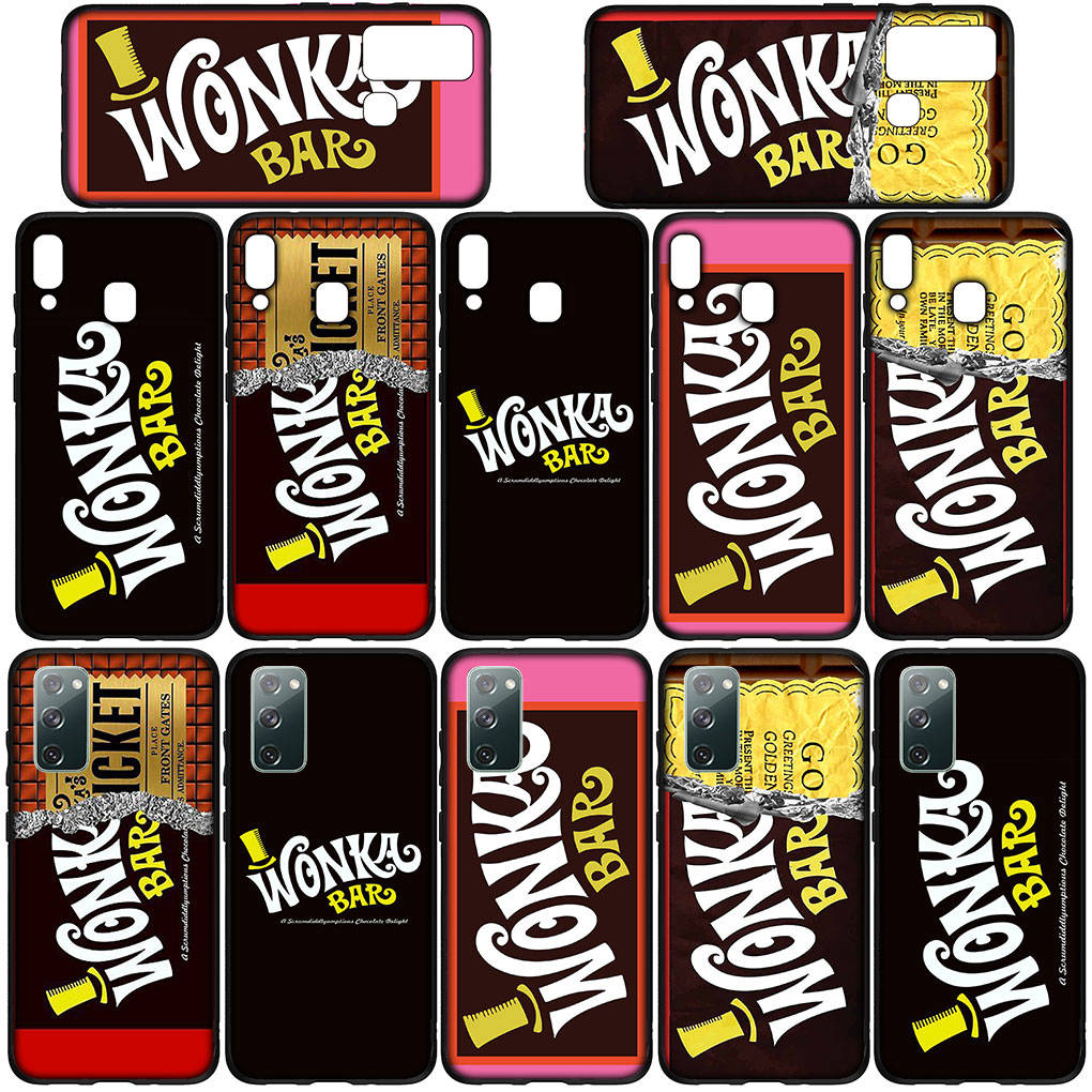 for iPhone 16 15 Xiaomi Redmi Note 14 13 12 11 Pro Max X 8 16e Samsung Galaxy S25 S24 S23 Moto OPPO Huawei Alpen Wonka Chocolate wonka bar Phone Case