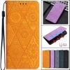 Phone 17 16 Pro Max Vintage Flower Case for IPhone 17 Air 16 15 Plus 14 13 12 11 Pro Max Case Magnetic Leather Wallet Book Cover