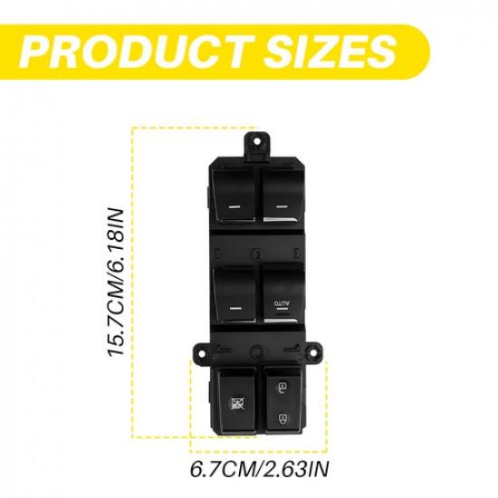 For 2016-2018 Hyundai Tucson Car Driver Left Door Master Power Window Switch