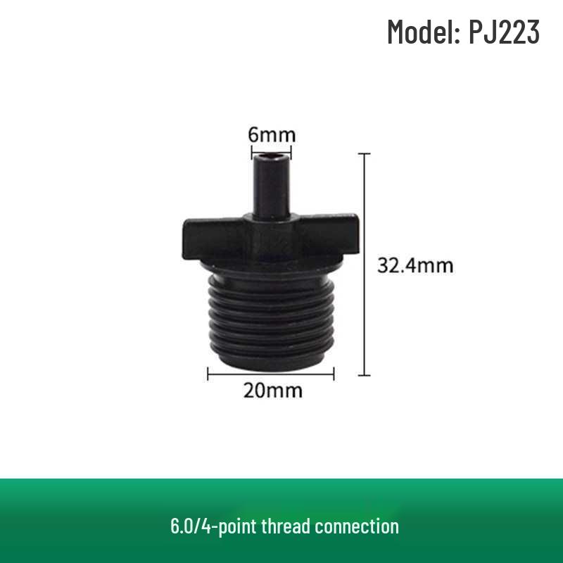 Capillary Fittings: Single/Double Hook, Tee, Straight Connector, Drip Stop, Mountain Bracket, Five-Way, Greenhouse Micro-Sprinkler