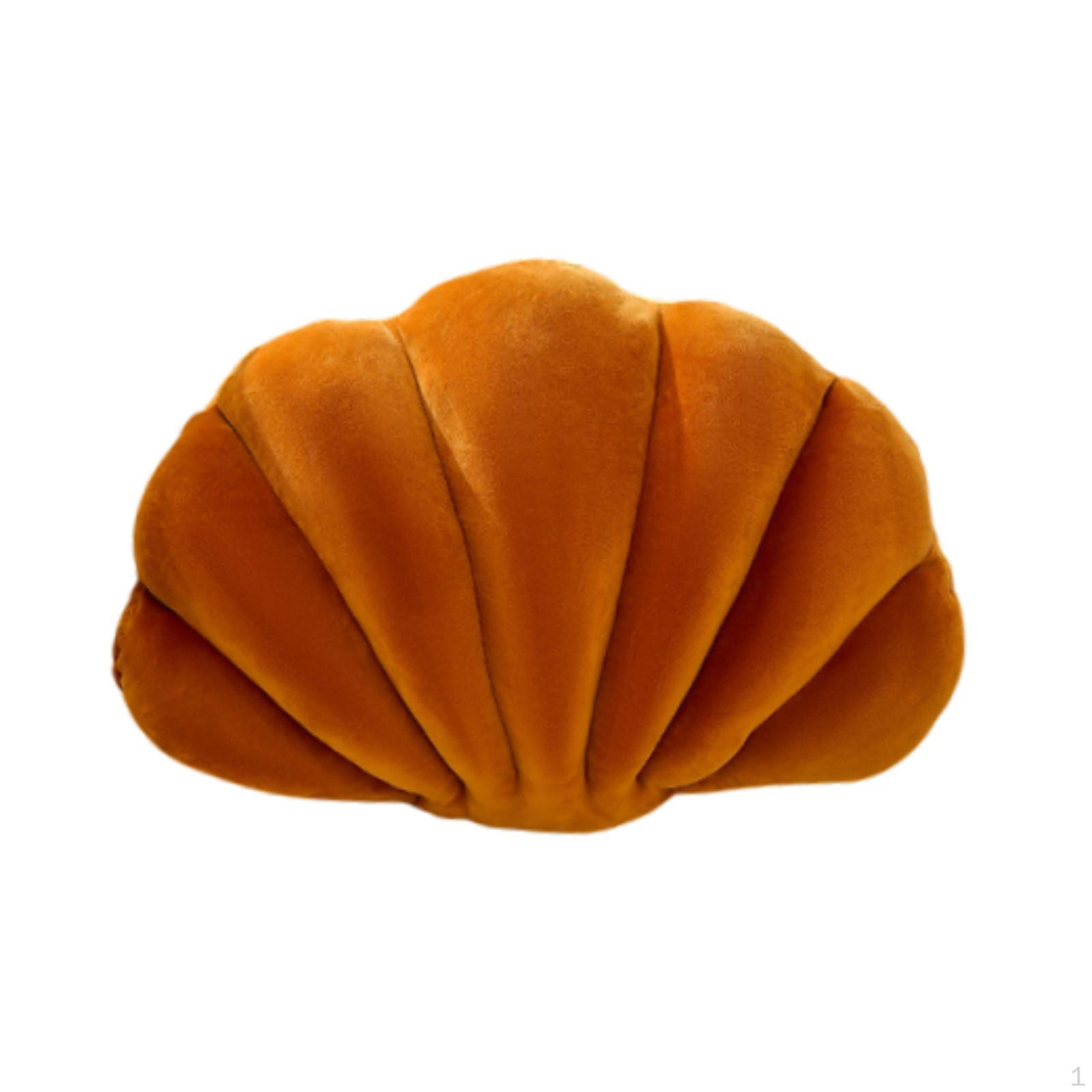 Декоративная подушка для кровати и дивана в виде ракушки подушка ручной работы для дивана подарок на день рождения праздничный спальный автомобиль Caramel 1898₽