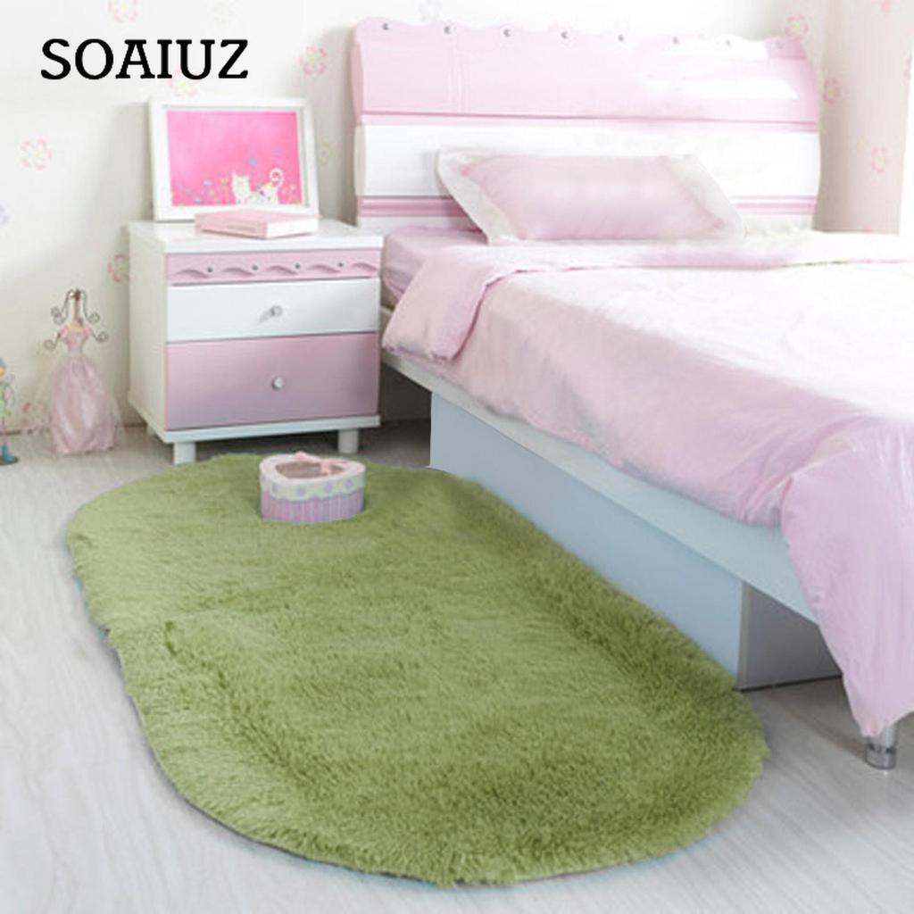 Weicher ovaler Memory-Schaum-Badezimmer-Schlafzimmer-Boden-Duschmatten-Teppich