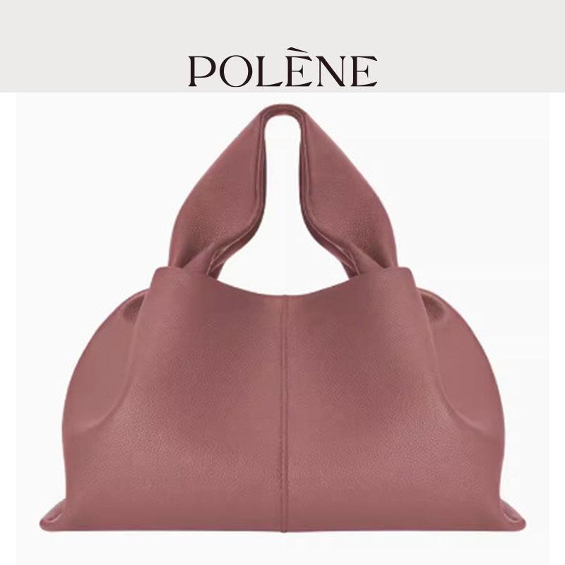 Polene Cloud Bag: Französische Nische Damen Retro Europäische & Amerikanische Handtasche, Unterarm Schulter & Crossbody Tasche, Leichter Luxus Mode.