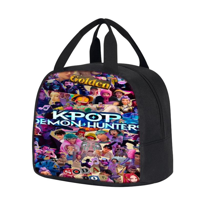 KPop Dämonenjäger Lunchtasche für Schüler und Kinder 6279