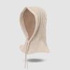 New Winter Twist Pattern Ski Beanie Hats Women Female Thick Warm Skullies Balaclava Gorros Outdoor Earflap Knit Hat