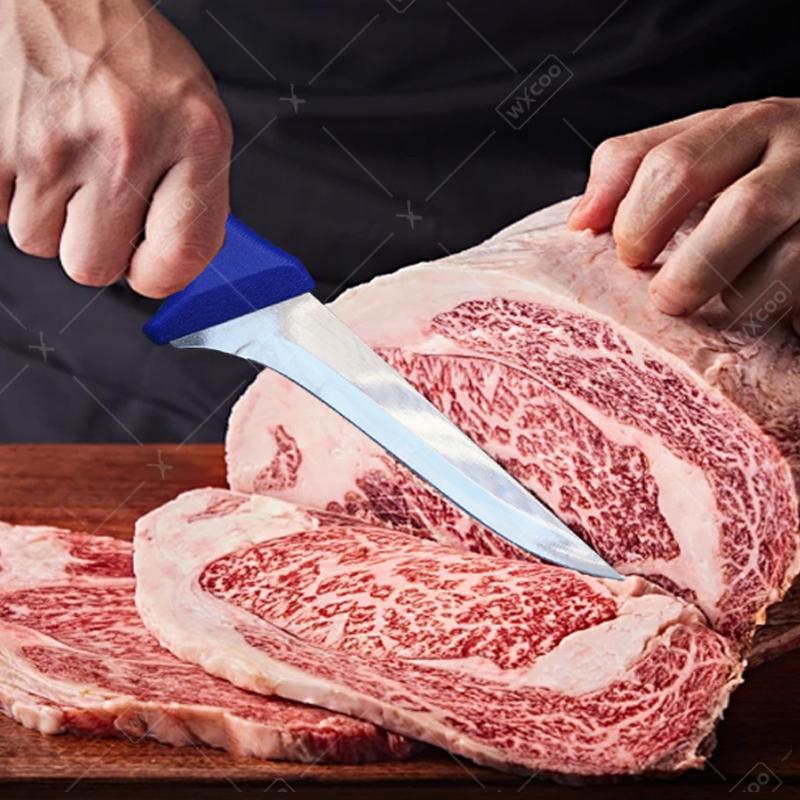 WXCOO Professional Boning Knife Stainless Steel Kitchen Chef Knife Steak Slicing Fruit Peeling Hand Forged Butcher Knife