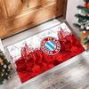 Bayern Munich Theme rug Soft Crystal Velvet Area Rug Non-Slip Floor Carpet for Living Room Bedroom Nursery