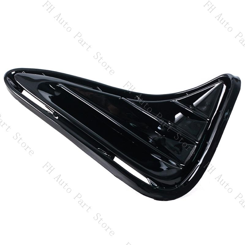 2PCS For Toyota Corolla LE XLE 2017 2018 Car Front Bumper Fog Lamp Light Trim Grille Cover Frame Lid Bezel Hood