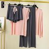 Women's Loose Modal Pajama Set: Lightweight Summer/Autumn Top & Pants