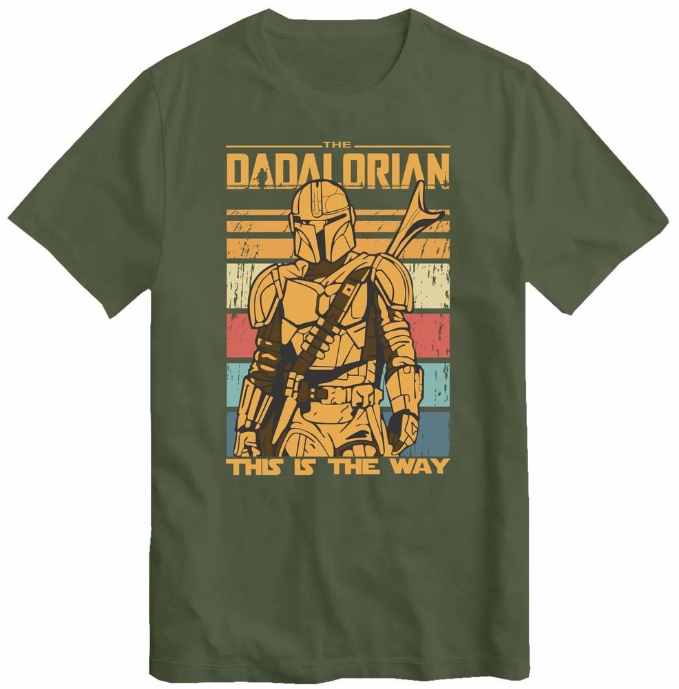 Dadalorian T Shirt Dad Tshirt Husband Gift Fathers Day Christmas Gift Top N