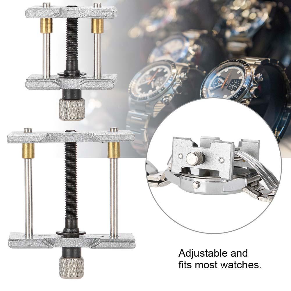Buy 2 In 1 Adjustable Watch Case Repair Tool Movement Holder Vice Clamp