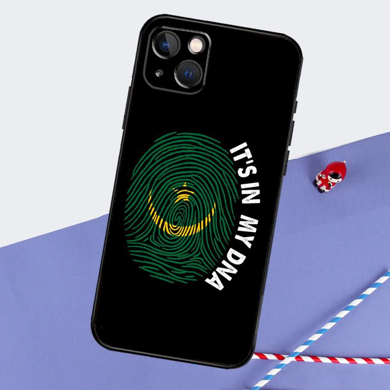 Mauritania Flag Phone Case For iPhone 16 Pro 15 Pro 11 12 13 14 Pro Max Mini XR 16e 15 16 Plus Cover Shell