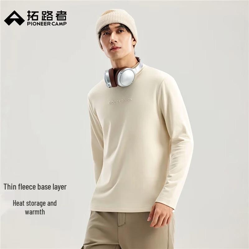 Pioneer Camp Men's Thermal Long Sleeve Half-High Collar T-Shirt