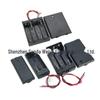 7-Slot AAA Battery Box with Cover, Switch, Side-by-Side Design, Wire & Pin