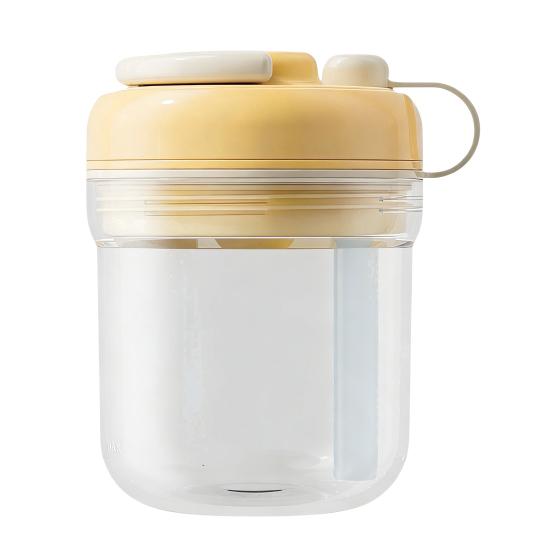 

Портативный аппарат для изготовления кубиков льда 2-в-1 и термокружка с соломинкой, герметичная, без BPA, пластиковый стакан, силиконовая форма с легким извлечением для холодных напитков, для путешествий, на открытом воздухе оранжевый