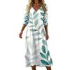 Lässiges lockeres Maxikleid für Damen für den Alltag